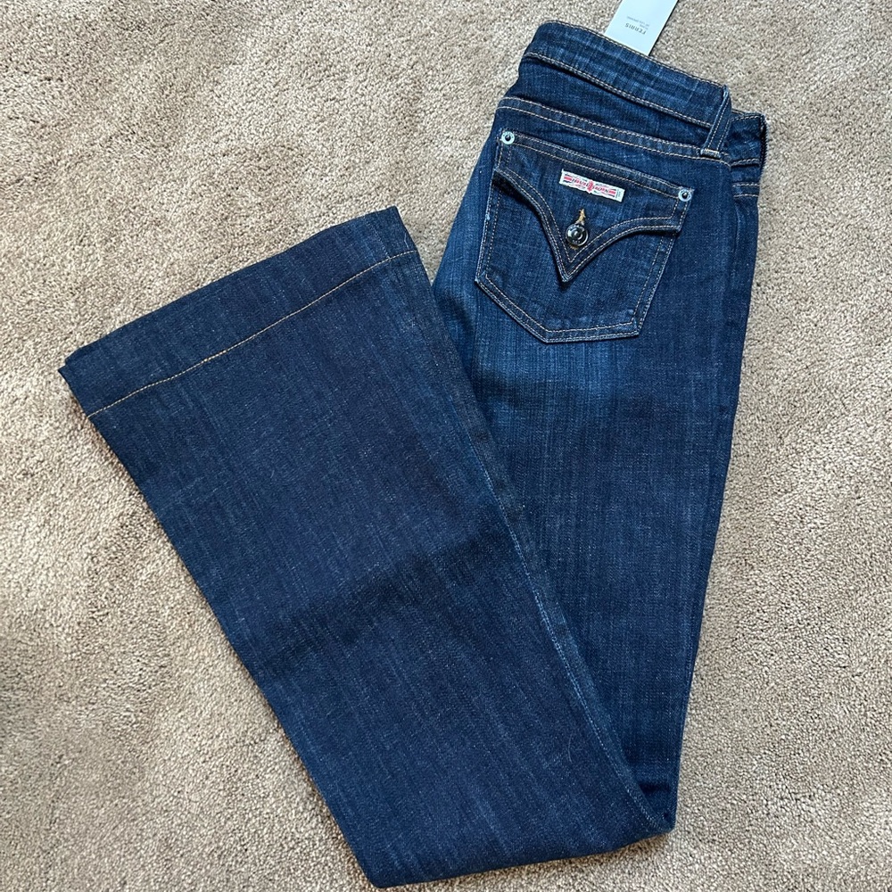 NWT Hudson flare leg Blue Jeans for Women, size 26